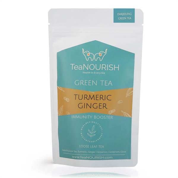 Teanourish Turmeric Ginger Green Tea